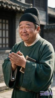 《账本里的天下》钱有德 正面定妆定妆图（县丞 · 符号：帽子）